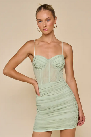 Bahora Lace Mini Dress