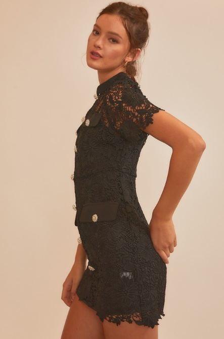 Karina Lace Mini Dress