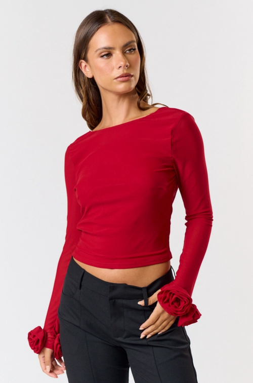 Rosetta Mesh Top