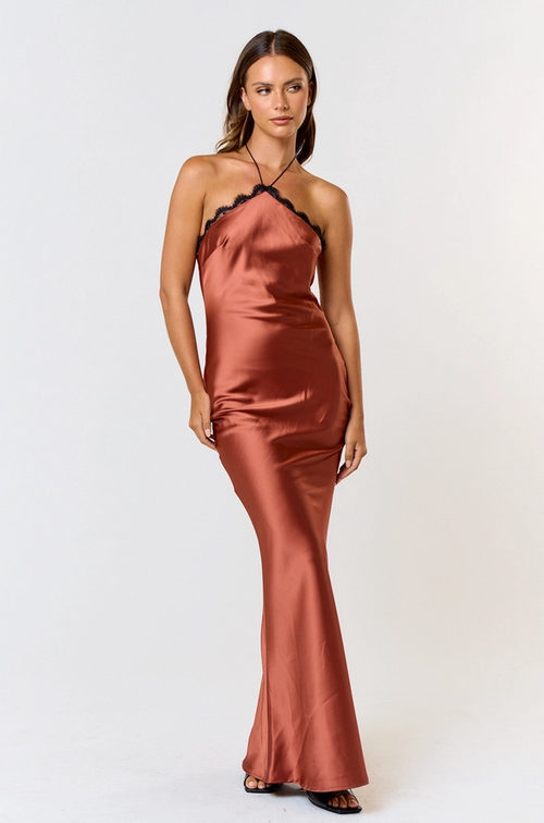 Satin Maxi Gown